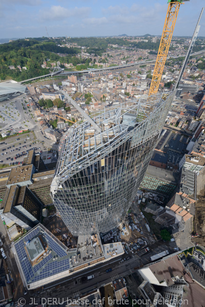 tour des finances à Liège